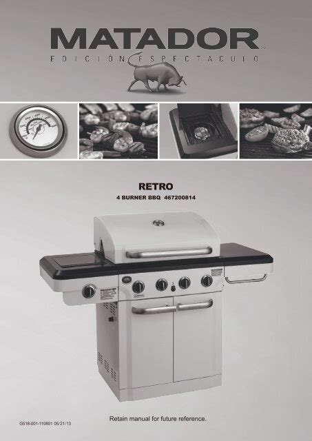 matador bbq parts catalog